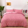 High-quality Ripple Cut Flowers Queen Duvet Cover Set Comfortable Wave Striped Bedding Set Single Double Bed Quilt Cover Sets