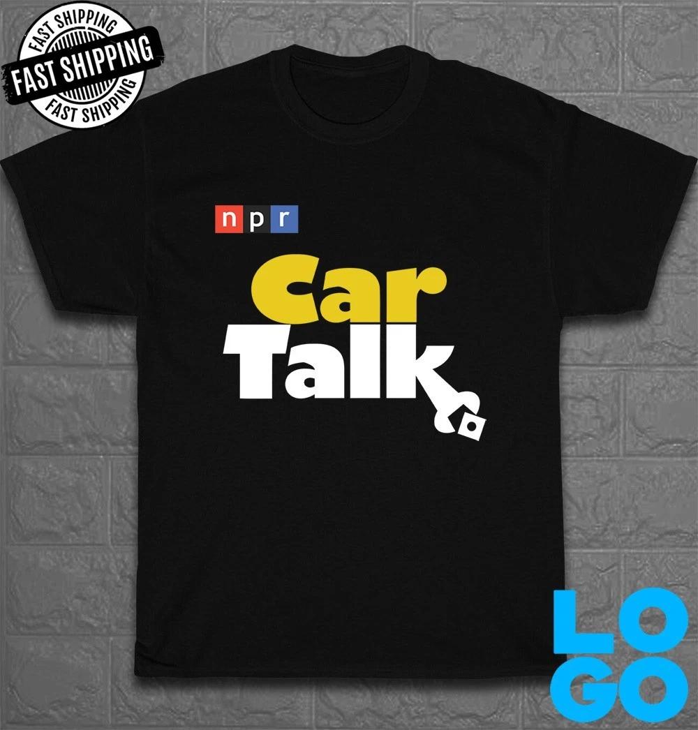 

New Car Talk NPR Show Logo Men s Funny T-Shirt Made In USA Size S to 5XL S