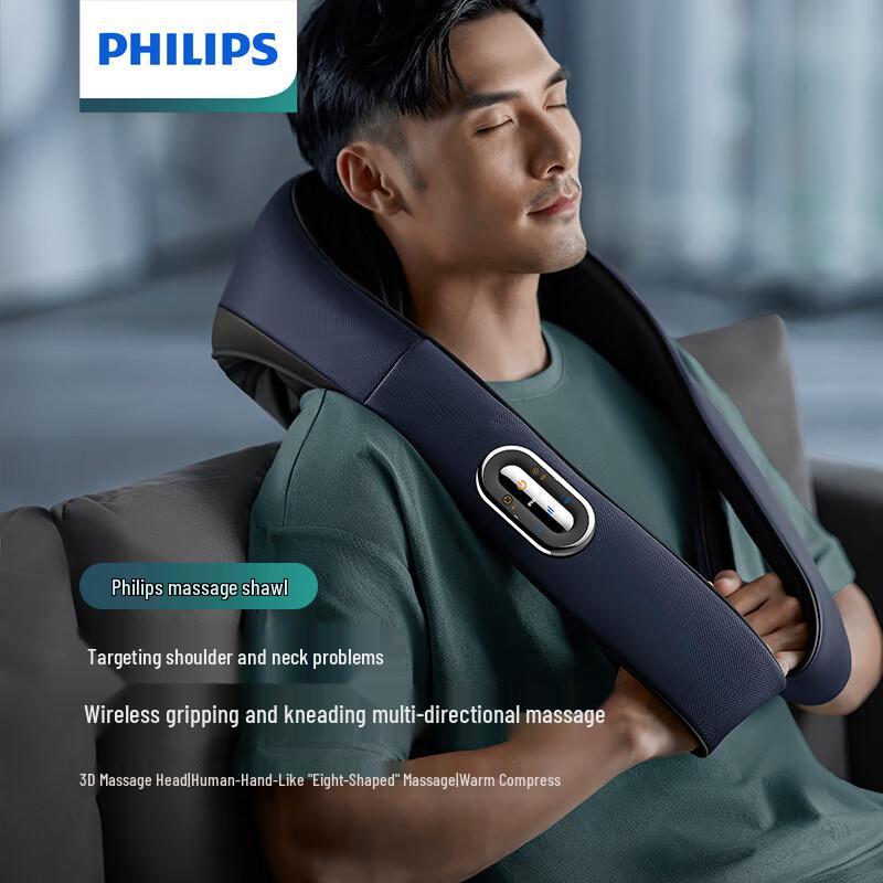 Philips Wireless Neck and Shoulder Massager with Heat