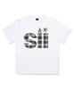 PAGESIISII Eye Point Print Oversized Short Sleeve T-Shirt [18 Colors] (B Type)