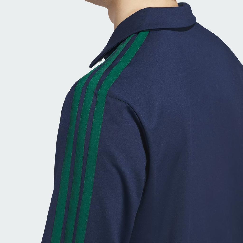 Adidas 3-Stripes Comfortable Long Sleeve Striped Soft Golf Shirt Men tops KG9984