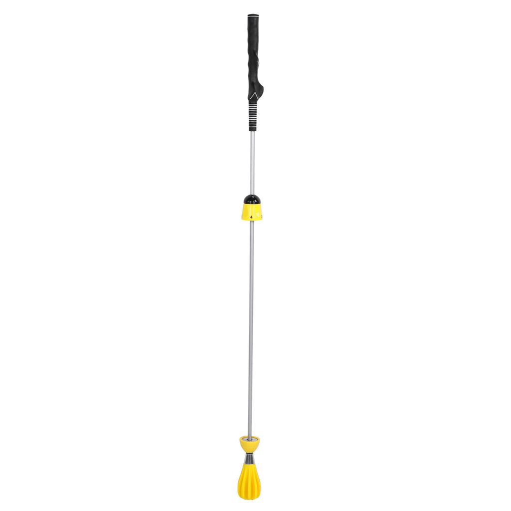 Swing Train  Practice Stick WarmUp    Correction Training Rod Tool Equipment(Yellow )