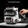 2026 Mega Tow Pro Schwerlast-Plateau-Abschleppwagen Bausteine| Pädagogisches Konstruktionsspielzeug Geburtstagsgeschenk Steinspielzeug Montage T