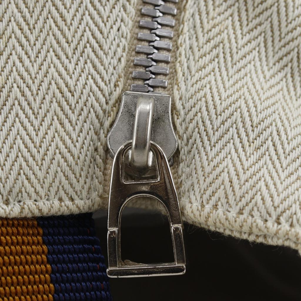 Hermes Cavalier Shoulder Bag Beige Tower Ash Unisex Used
