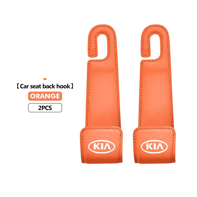 Car Seat Headrest Hook Storage Hanger Auto Interior Accessories Stickers For KIA K5 K2 Rio Optima Sportage Venga Sorento Stonic