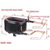 3HP tube heat exchanger, air energy heat pump coaxial air conditioning accessories, evaporator condenser heat exchanger