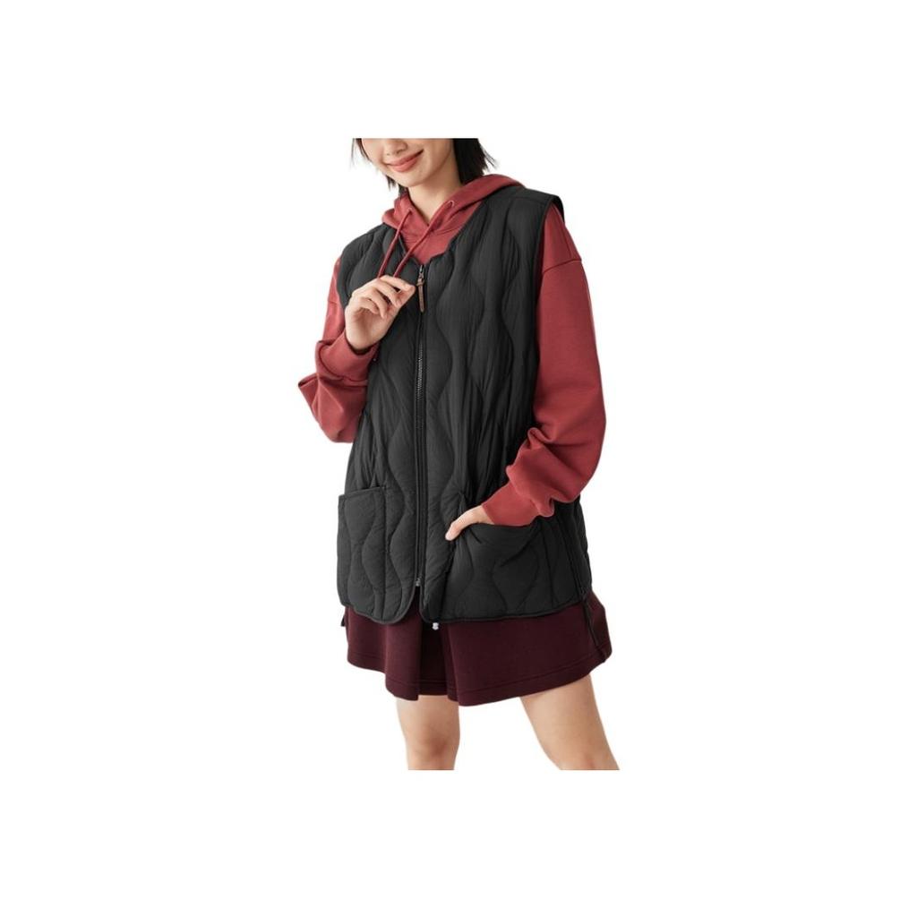 Skechers Fashionable Comfortable Thick Windproof Duck Down Vest Unisex vest L425U007-0018
