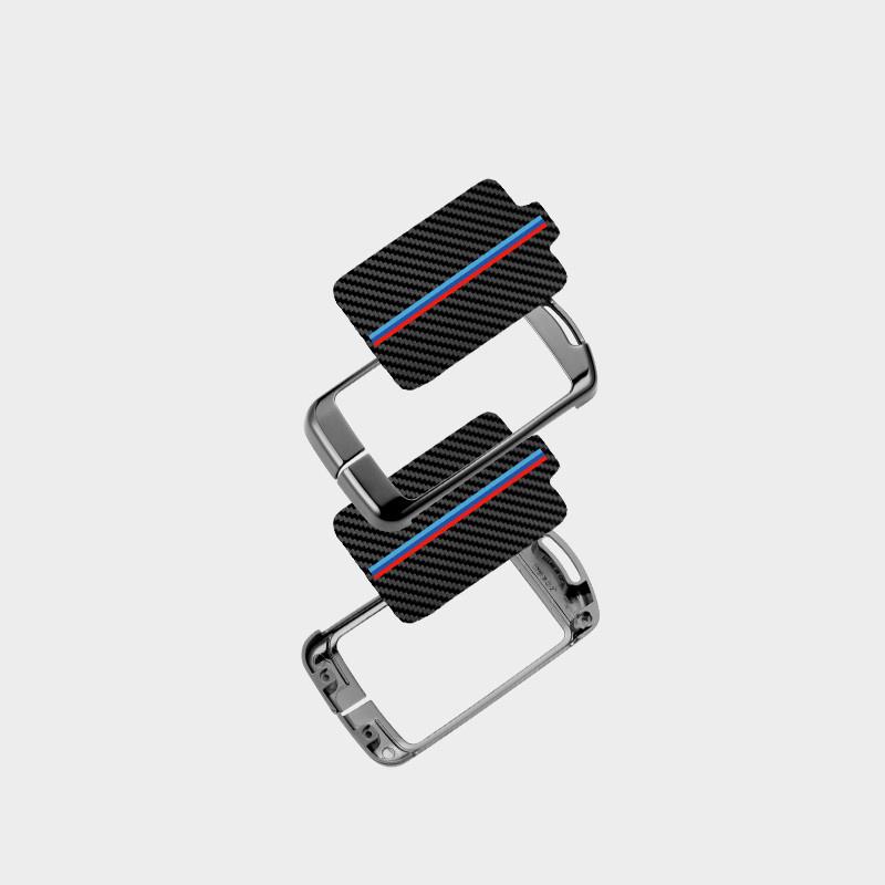 Carbon Fiber Car Smart Key Case Full Cover Protective Shell For Volvo XC40 XC60 S90 V90 XC90 2016 2017 2018 Keychain Accessories
