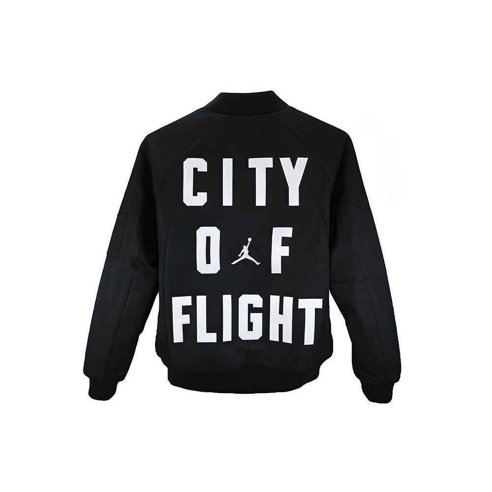 

Куртка-бомбер Air Jordan City Of Flight Мужские Куртки Черные 911314-010 XS