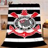 1PC Football Club Emblem Flannel Blanket Gift, Suitable for Both Men And Women, Soft Ideal for Beds And Sofa, Birthday Or Christmas Gift