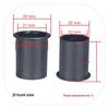 Speaker Bass Reflex Tube, 18mm-144mm, for Audio System Sound Guide, 2in-18in Air Vent Hole, Brand New.