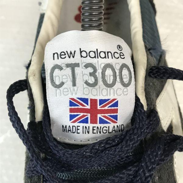 New Balance UK England CT300SNW Sneakers US9D 27.0 Black Navy Blue(USED)