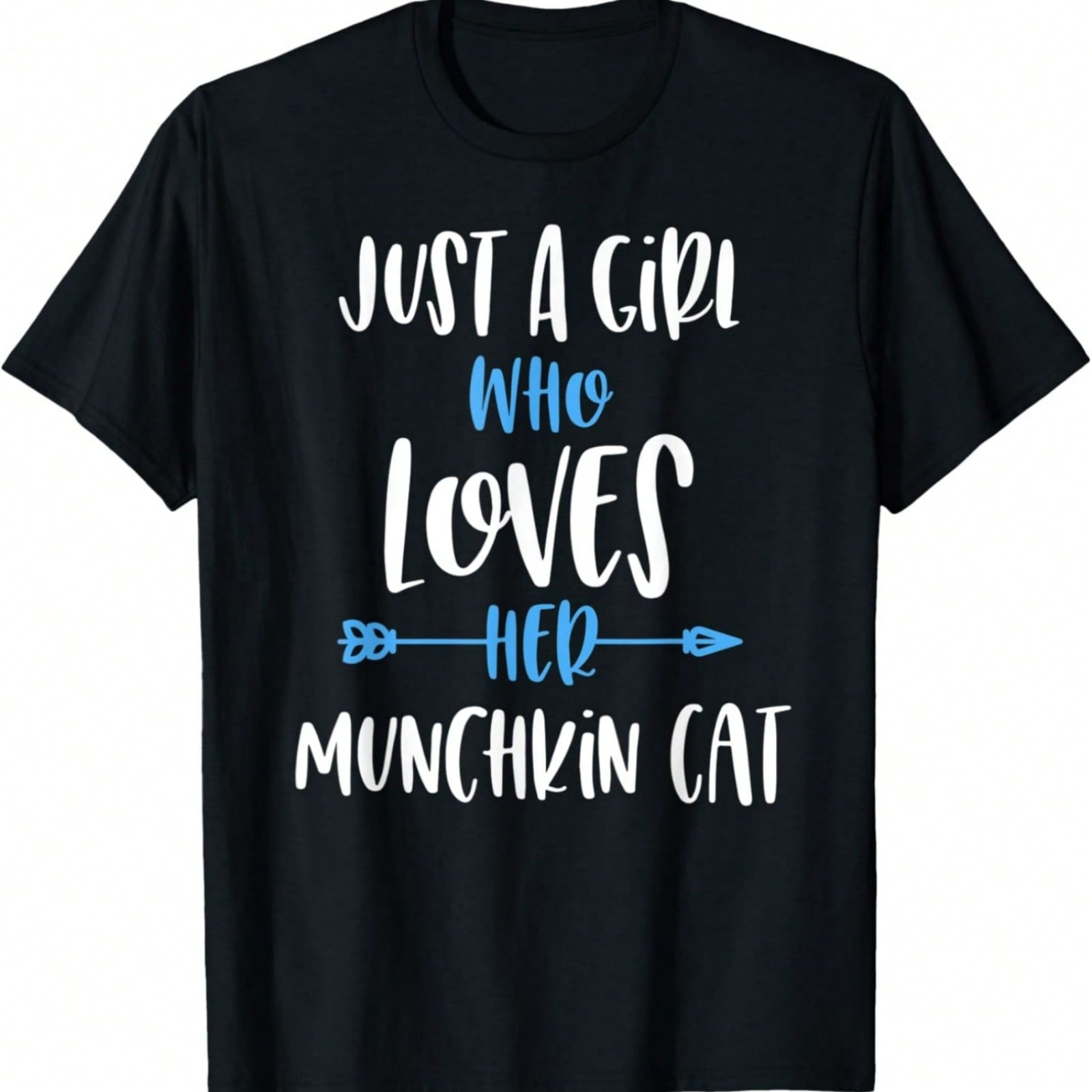 Just A Girl Who Loves Cats Funny Orange Ginger Cat Lover T-Shirt S разноцветный