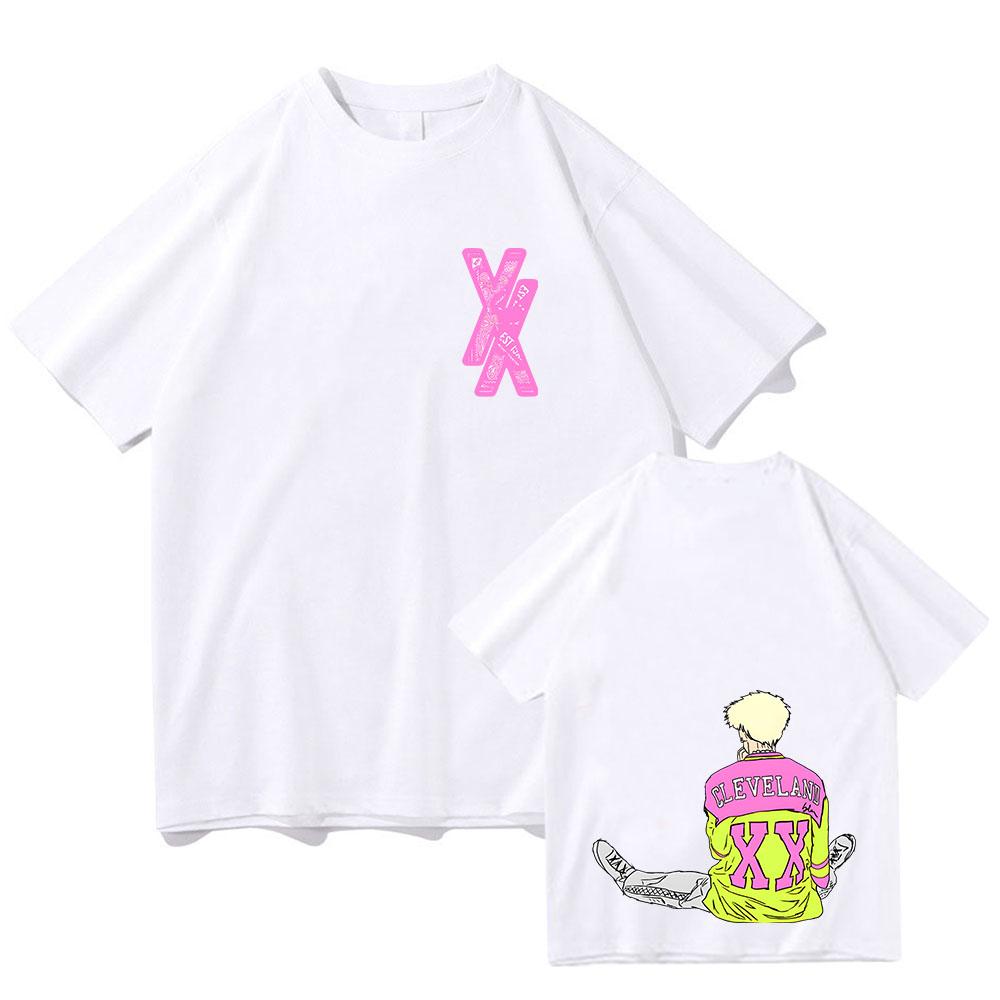 2024 Summer Sudaderas T-shirt MachineGunKelly MGK Hip-hop Music O-neck Tee-shirt Unisex Cotton Tshirt Camisetas Gothic Clothes