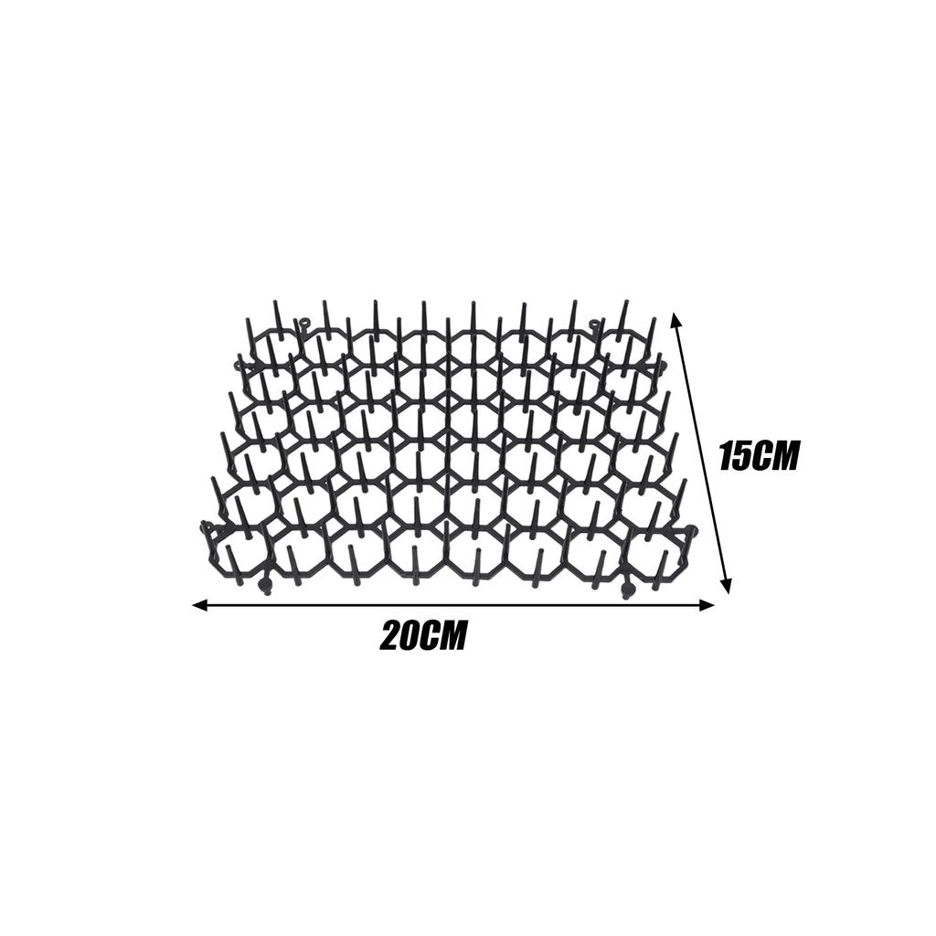 Cat Scat Mat Repellent Garden Anti-Cat Mats with Spikes Flat Prickle Strips Deterrent Repellents for Dogs Cats Wild Animals