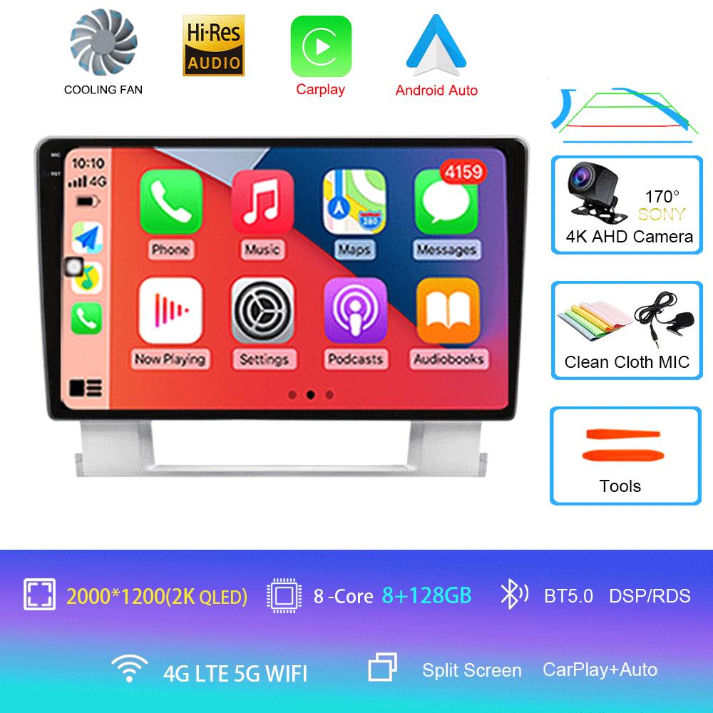 For Opel Astra J 2009 - 2017 Android 14 8G RAM + 256G ROM Car Radio Video Player Multimedia Navigation Gps 2 din BT