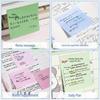 5 Color Sticky Notes: Creative, Cute, Stickable & Removable Memo Pads and Label Stickers