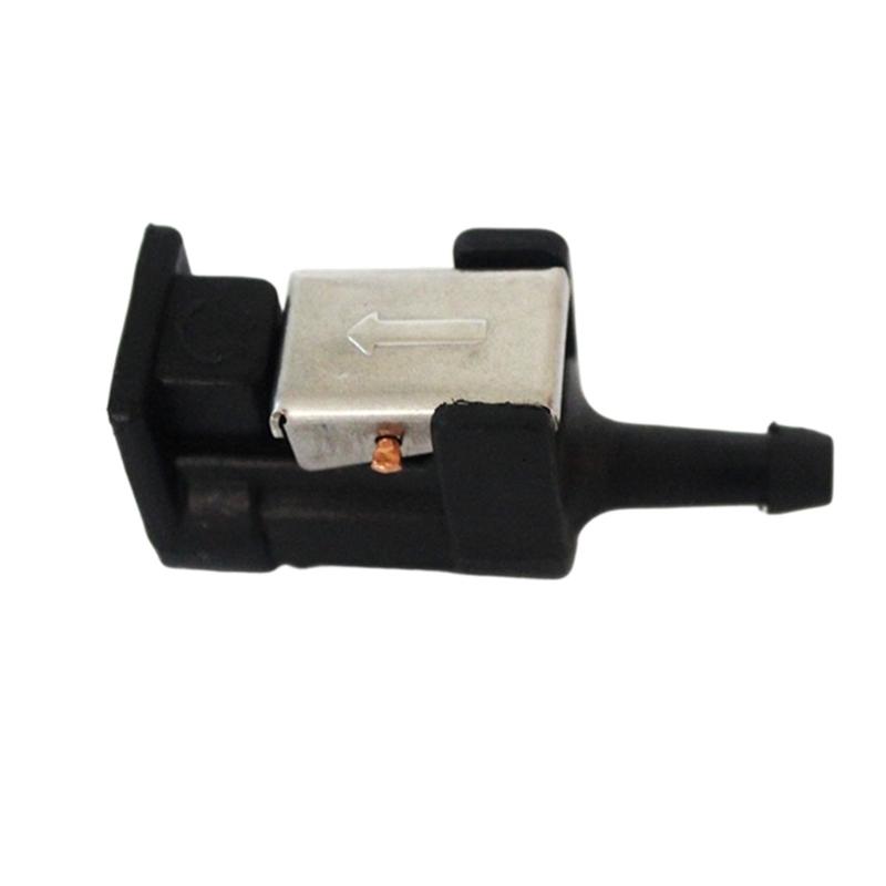 Conector Universal de Manguera de Barco de 6 mm para Línea de Combustible con Doble Sello Resistente a la Corrosión Acoplador para Sistema de Combustible de Motor Fuera de Borda