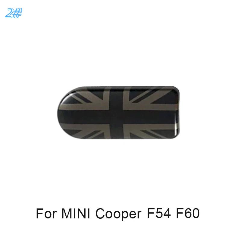 Black Flag Car Glove Box Handle Decorative Storage Box cover Sticker For MINI Clubman COOPER S F55 F56 F57 F54 F60 Car-Styling