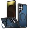 Samsung S26 Ultra Multifunctional Phone Case with Rotating Ring & Magnetic Stand - S25 Protective Cover