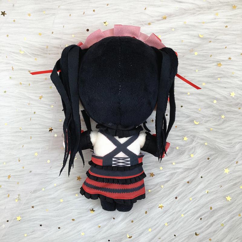 DATE A LIVE Boneca de Pelúcia Brinquedo Figuras de Anime Yoshino Tokisaki Kurumi Cosplay Pelúcia Almofada Boneca Brinquedos 20CM