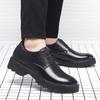 New Men Platform High Heel 4/7/9 CM Height Growth Formal Men Derby Genuine Leather Business Shoe Man Oxford Elevator Dress Shoes