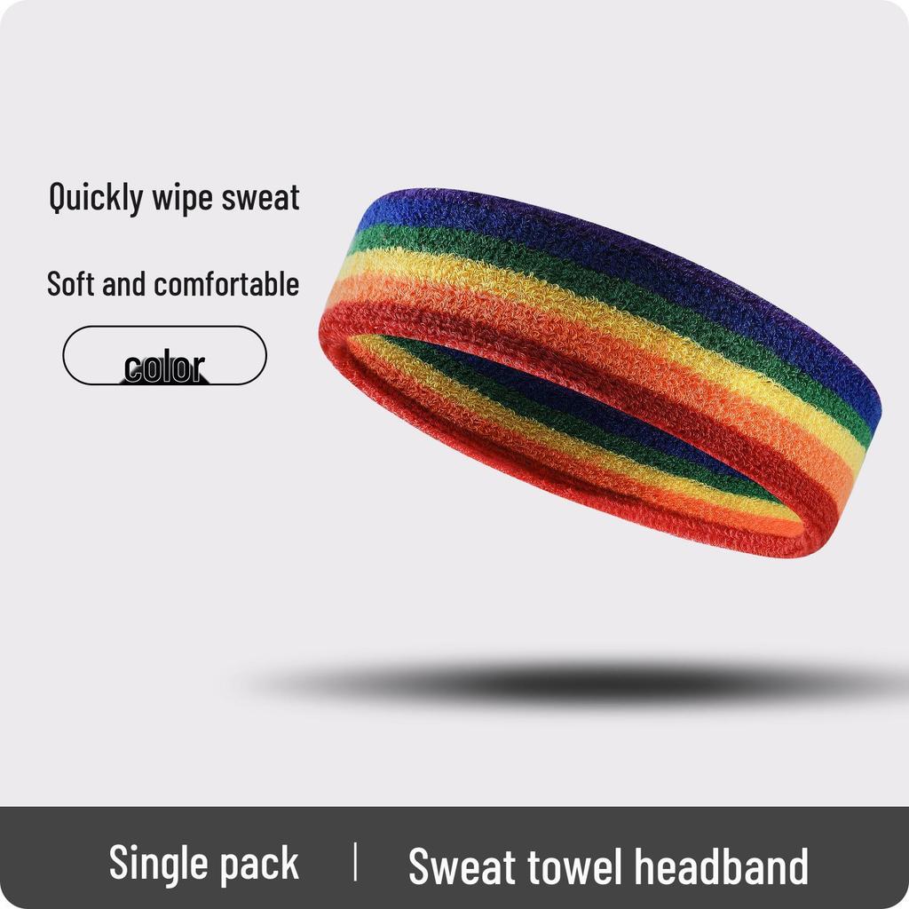 Unisex Sport Svettabsorberande Andningsbart Löparpannband och Fitness Hårband