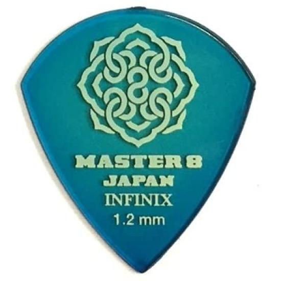 

[Set of 10] MASTER8 JAPAN INFINIX JAZZ III XL 1.2mm Guitar Picks [IF-JZ120]