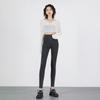 Simple Personality Small Feet Jeans Women's 2025 Autumn and Winter New Tight and Thin Small Pants Trendy Ins