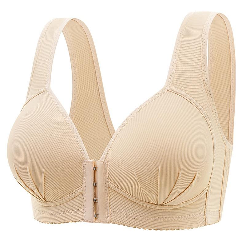 

Елегантний жіночий бюстгальтер, еластичний бюстгальтер для годування із застібкою спереду, комфортна нижня білизна 46/105 абрикосовий