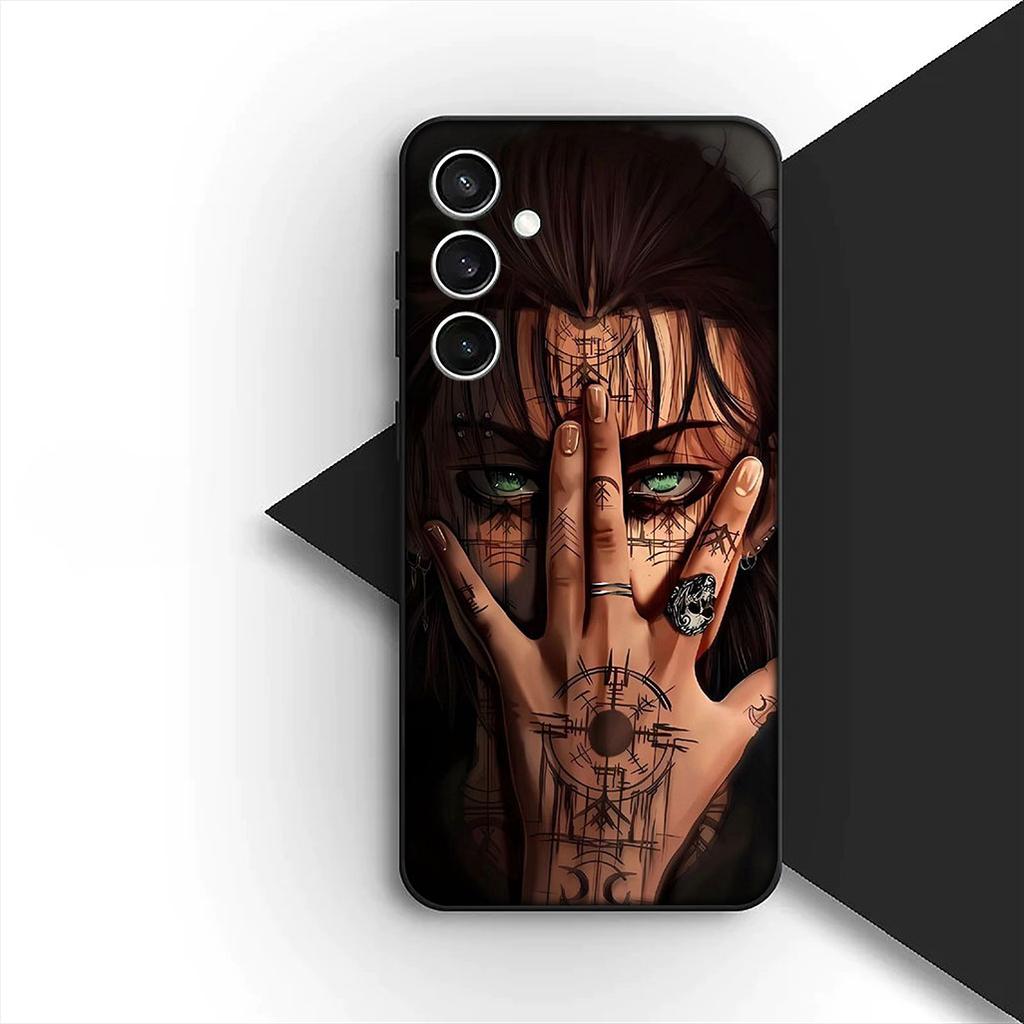 Eren Jaeger Levi Attack On Titan Phone Case for Apple iPhone 17 16 14 15 Plus Pro Max 16E ProMax + 15Plus 15+ 16+ Cover