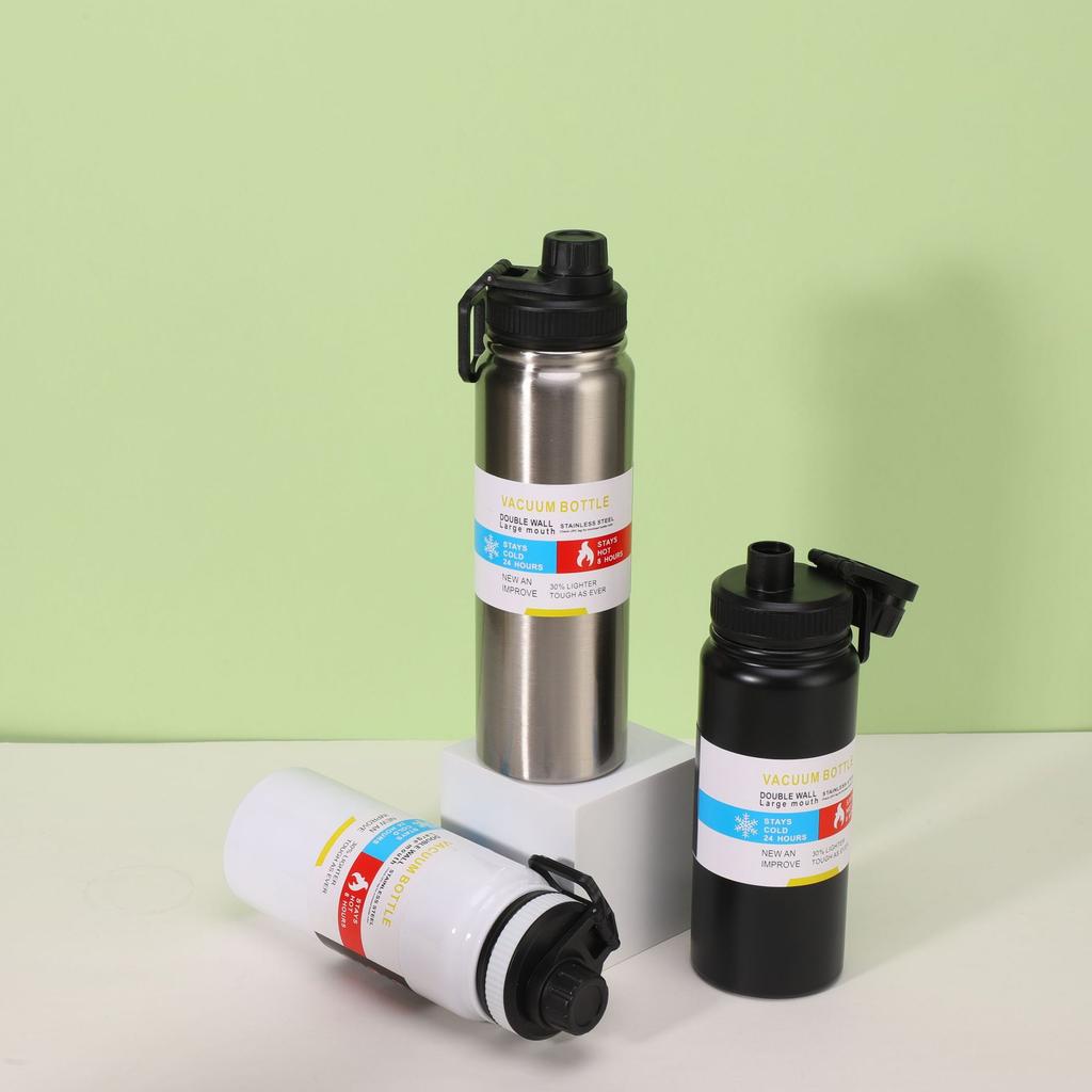 Space Kettle 304 Stainless Steel Thermos Mug Mountaineering Sports Kettle Outdoor Portable Car Water Cup