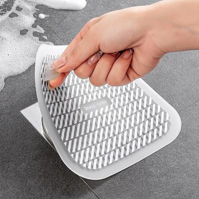 Portable Soft Floor Drain Cover Insect-proof Anti-Odor Sink Seal Mat Reusable Sewer Pipe Cover Universal