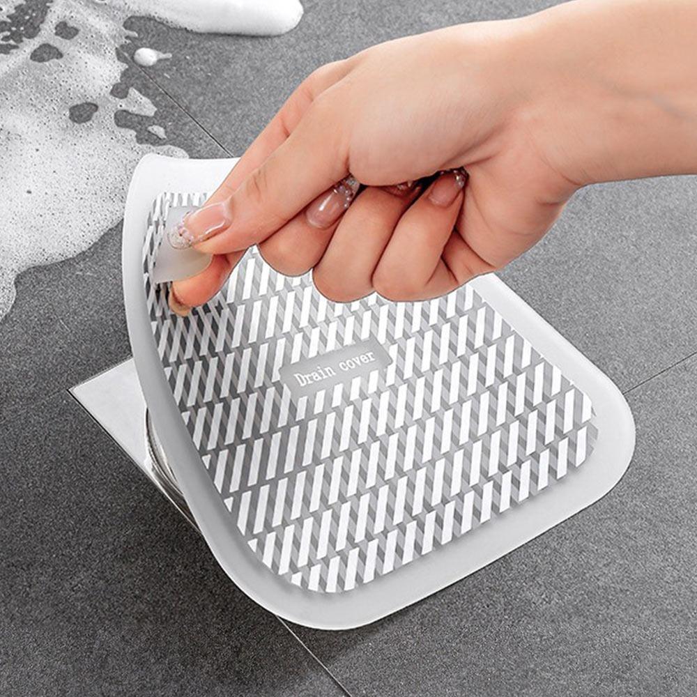 Soft Sewer Pipe Cover Anti-Odor Sink Seal Mat New Bathtub Shower Drain Plug  Universal