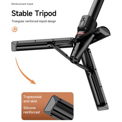 41,1-Zoll-Magnet-Selfie-Stick-Desktop-Stativ mit Teleskopstange, 240 Grad drehbares magnetisches Telefon