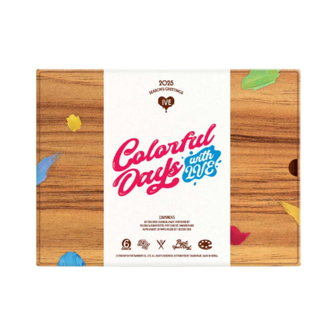 IVE Colorful Days with IVE Season s Greetings 2025 ONE SIZE
