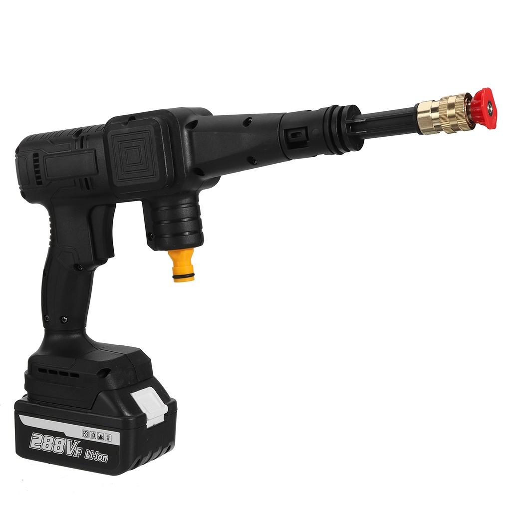 50 bar 1500W 288VF Billader Elektrisk Spyler Skumpistol for 18V Batteri Batteridrevet Høytrykksvasker
