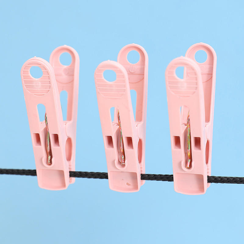 30Pcs/Pack Clothes Drying Clip Balcony Windproof Strong Drying Clips Outdoor Drying Underwear Socks Scarf Fixing Clip
