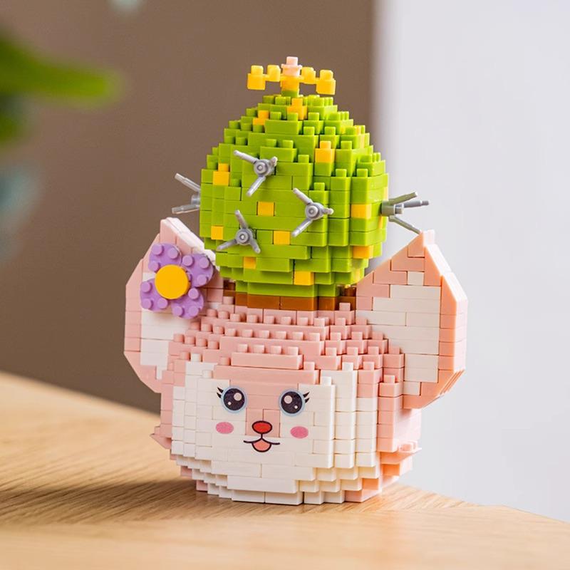 Compatible Lego Micro Cartoon Figurine Building Block - Educational Toy for Kids