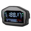 Motorcycle Speedmeter Fuel Level Gauge Refit LCD Instrument for 124 Cylinder Motor with LED