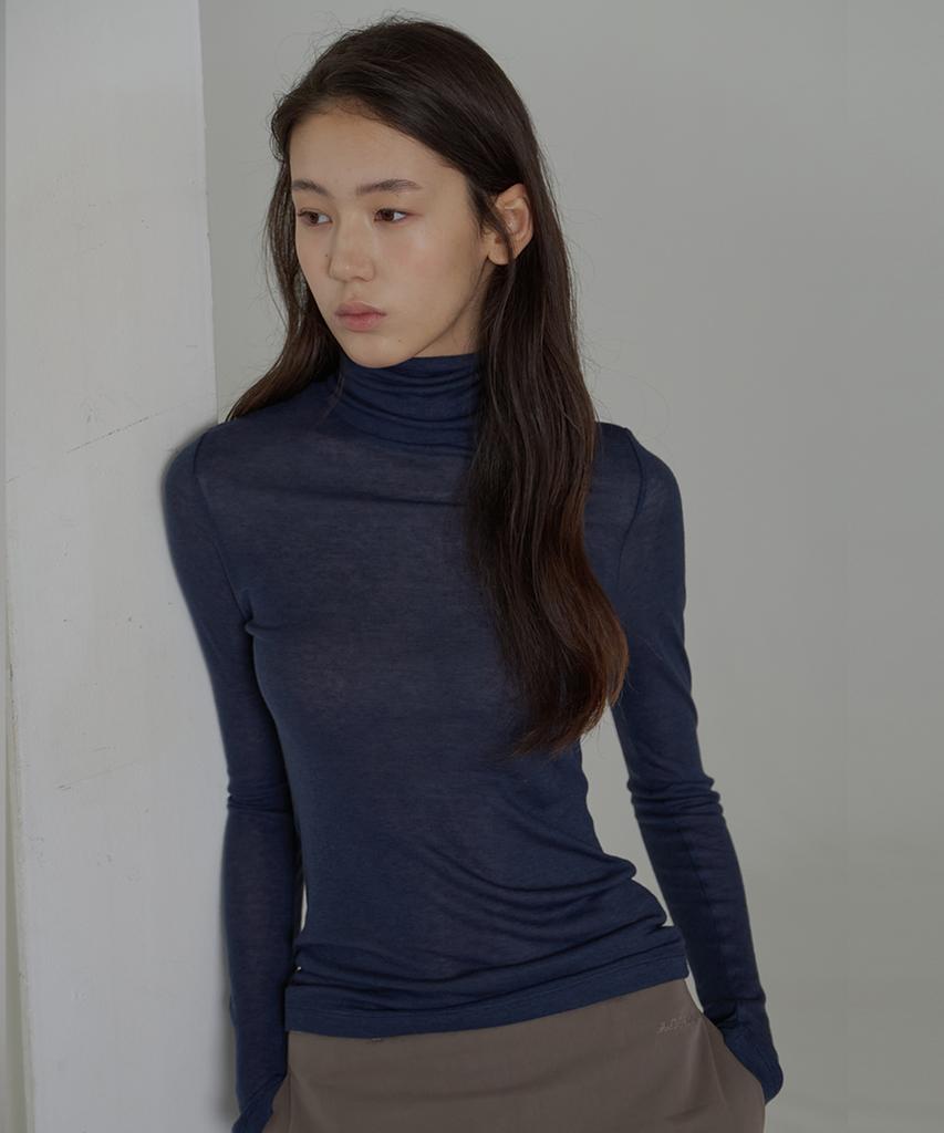 BUT'TON Wool See-Through Polar Tee (6 Colors)