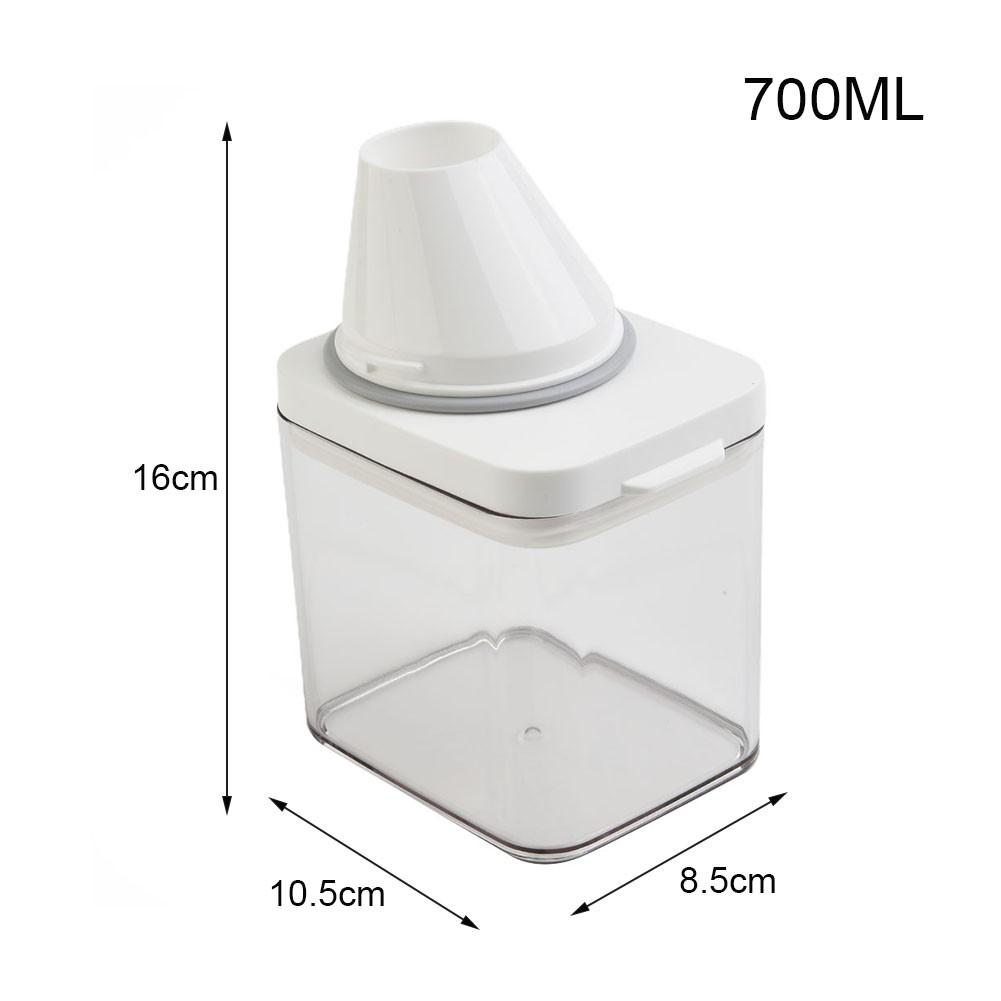 Soap Dispenser Soap Detergents Storage Box Lid Transparent