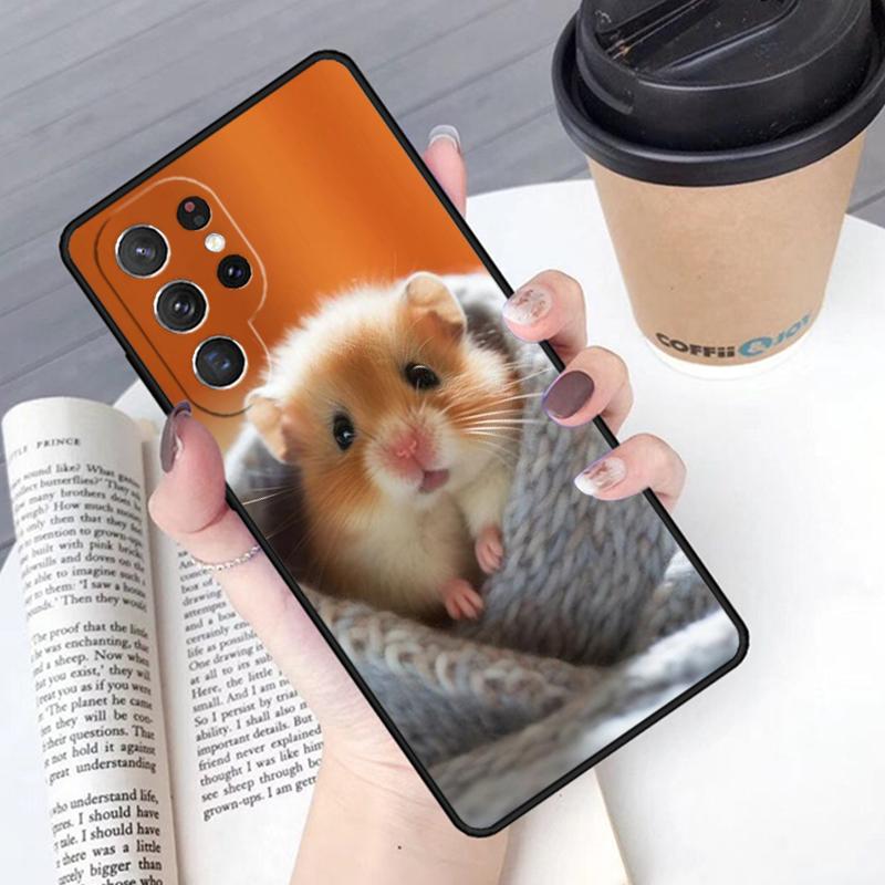 Hamster Kunst Handyhülle Cover Für Samsung Galaxy S24 S25 Ultra S21 S22 Ultra S10E Note 10 Plus Note 20 FE S23