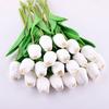 PU Tulip Artificial Flower, Simulation Bouquet, Real Touch, Mini, Christmas, Family, Garden, Wedding Decoration