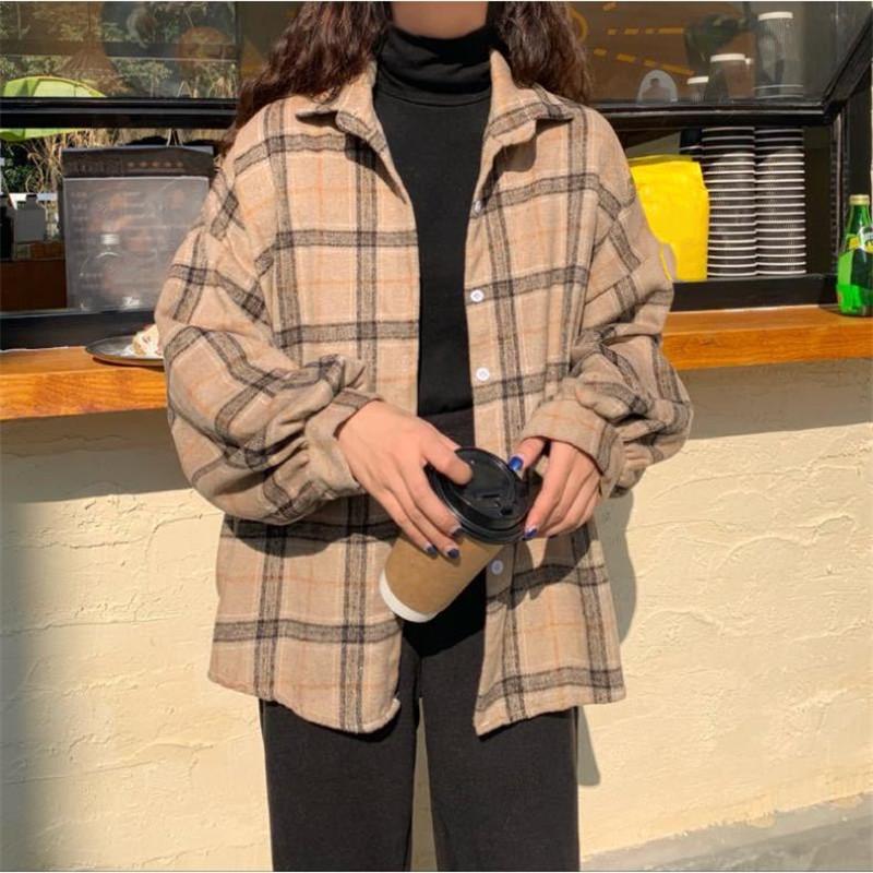 Buy Women Blouses Turn-down Collar 