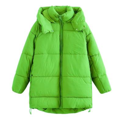 Womens Winter Warm Loose Hooded Cotton-Padded Coat Thick Street Style Outerwear Cold Weather