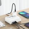 Usams Listwa Zasilająca 65W Super Sifast Charging Usb Extension Socket Eu Biały/White Cc160Tc01 (Us-Cc160)