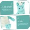 1pc Plush Squeaky Chew Dog Toy - Animal Shaped, Soft & Safe, for Small Dogs & Puppies, Essential Pet Play Toy
