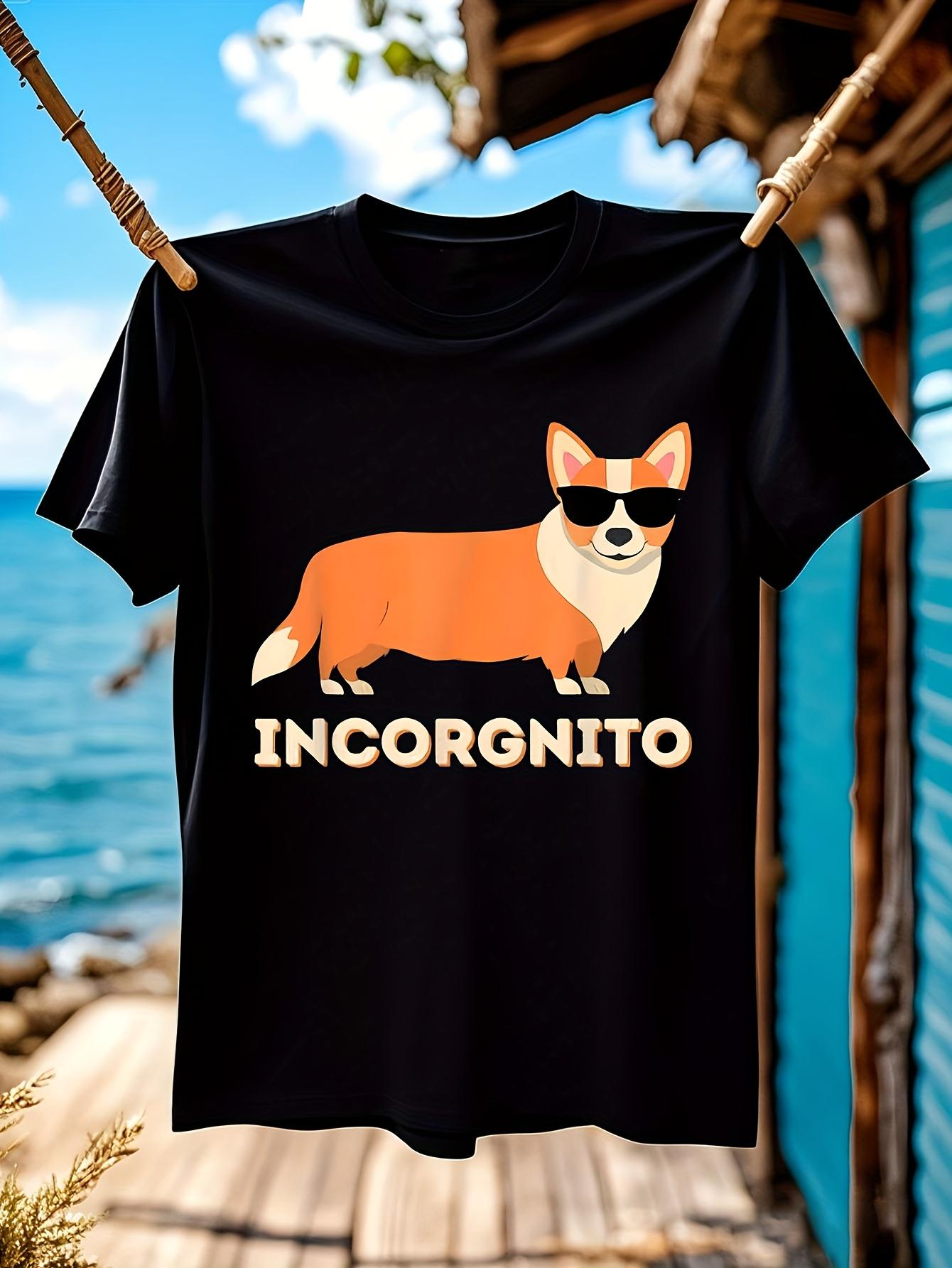 Inorgnito Funny Tshirt Funny Welsh Corgi Graphic Tshirt f... XXXXL