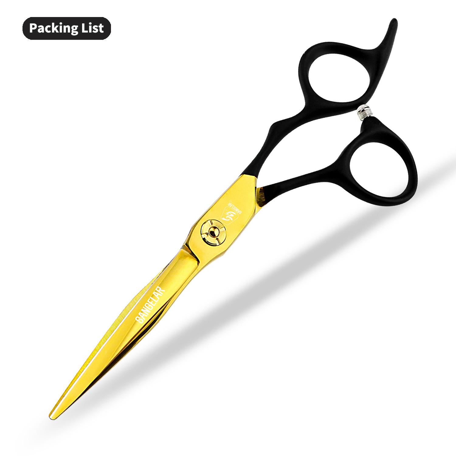 

Ножницы для стрижки волос Sangelar 6 дюймов Профессиональные парикмахерские ножницы/ножницы, парикмахерские ножницы, гладкие и острые лезвия, парикмахерские ножницы с острым лезвием Cutting Scissors